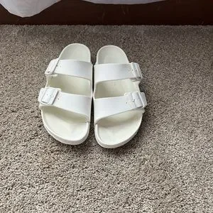 Birkenstock Shoes White Birkenstocks Poshmark